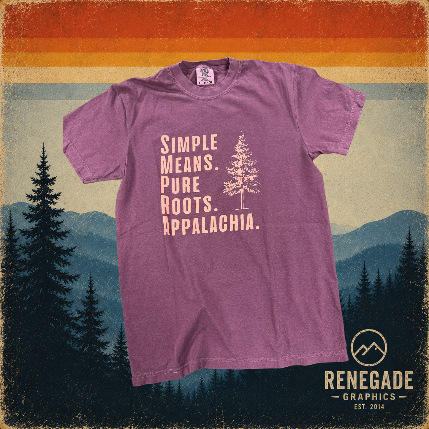 Simple Means. Pure Roots. Appalachia. | Short Sleeve