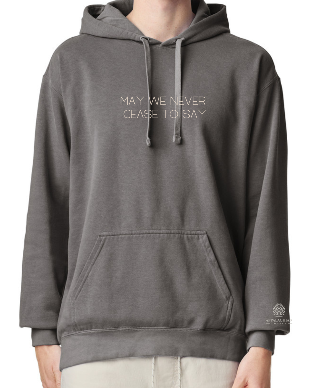 Holy Holy Holy Comfort Colors Hoodie