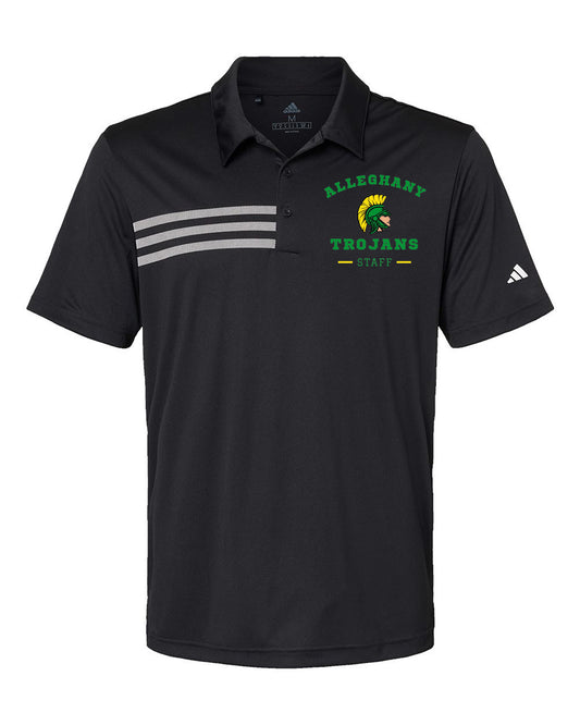 Adidas Stripe Polo