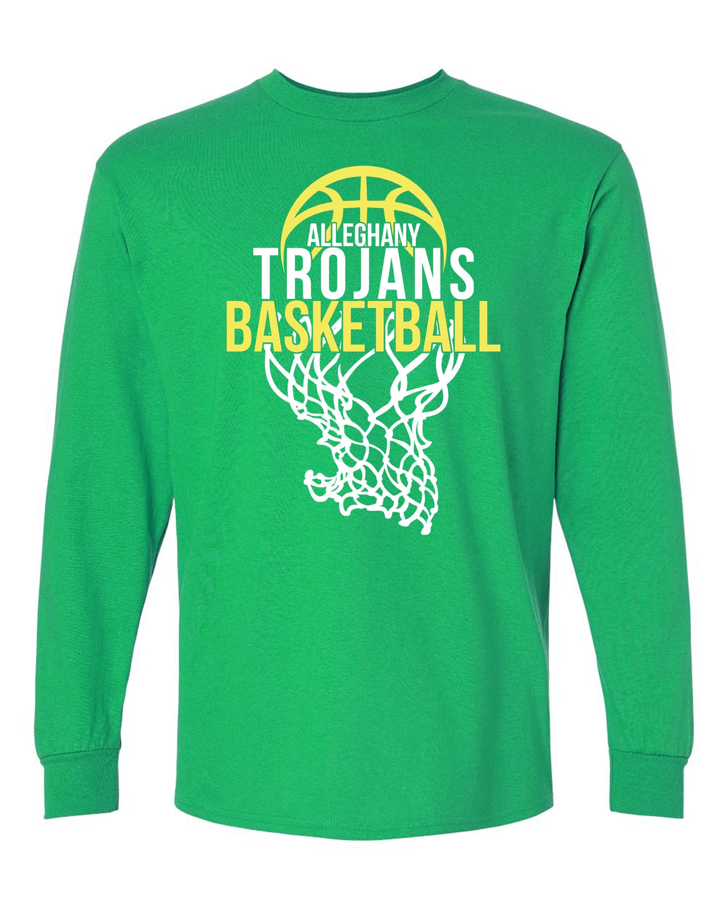 Mens Trojans Basketball Long Sleeve / 1