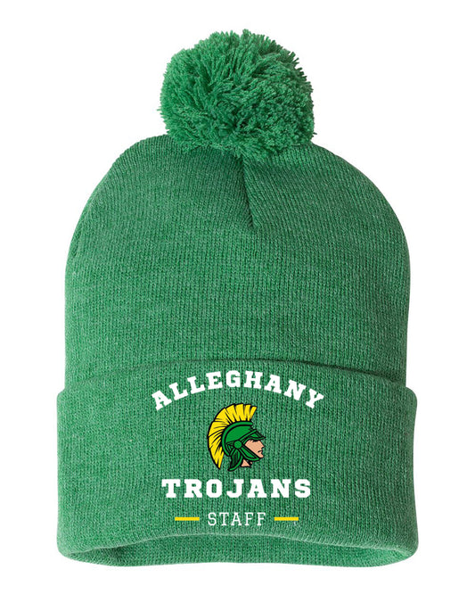 Alleghany Staff Puff Ball Beanies