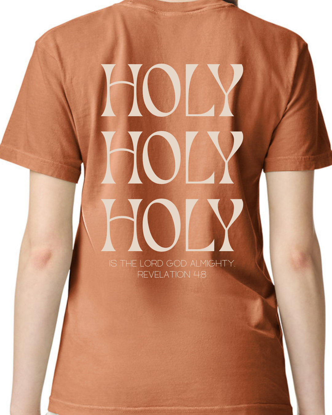 Holy Holy Holy Comfort Colors Short Sleeve