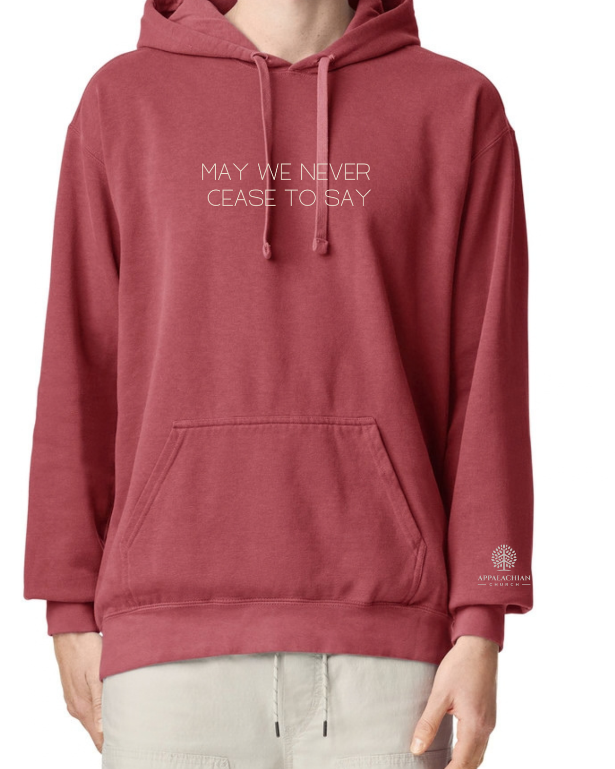 Holy Holy Holy Comfort Colors Hoodie