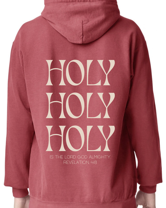 Holy Holy Holy Comfort Colors Hoodie