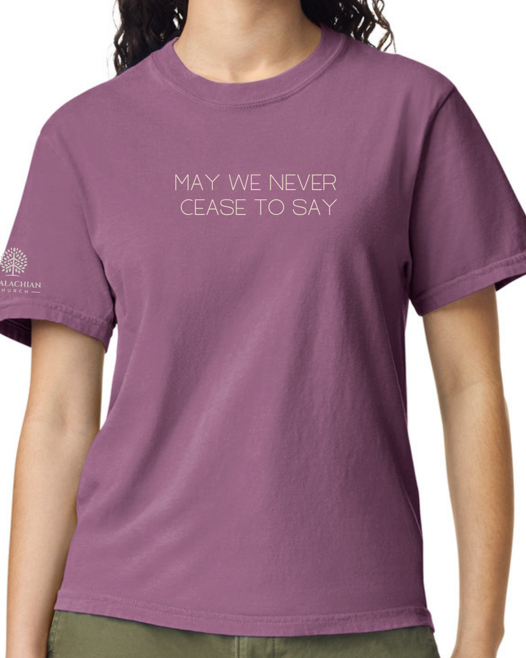 Holy Holy Holy Comfort Colors Short Sleeve
