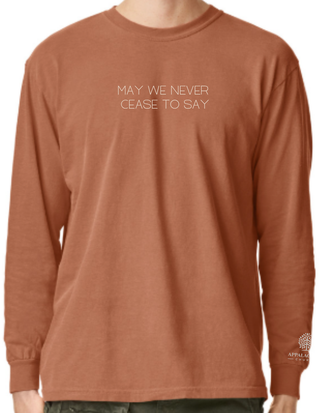 Holy Holy Holy Comfort Colors Long Sleeve
