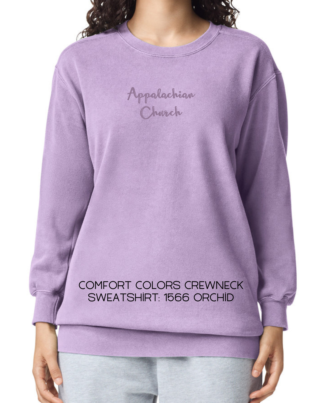 App Church Logo Comfort Colors Crewneck