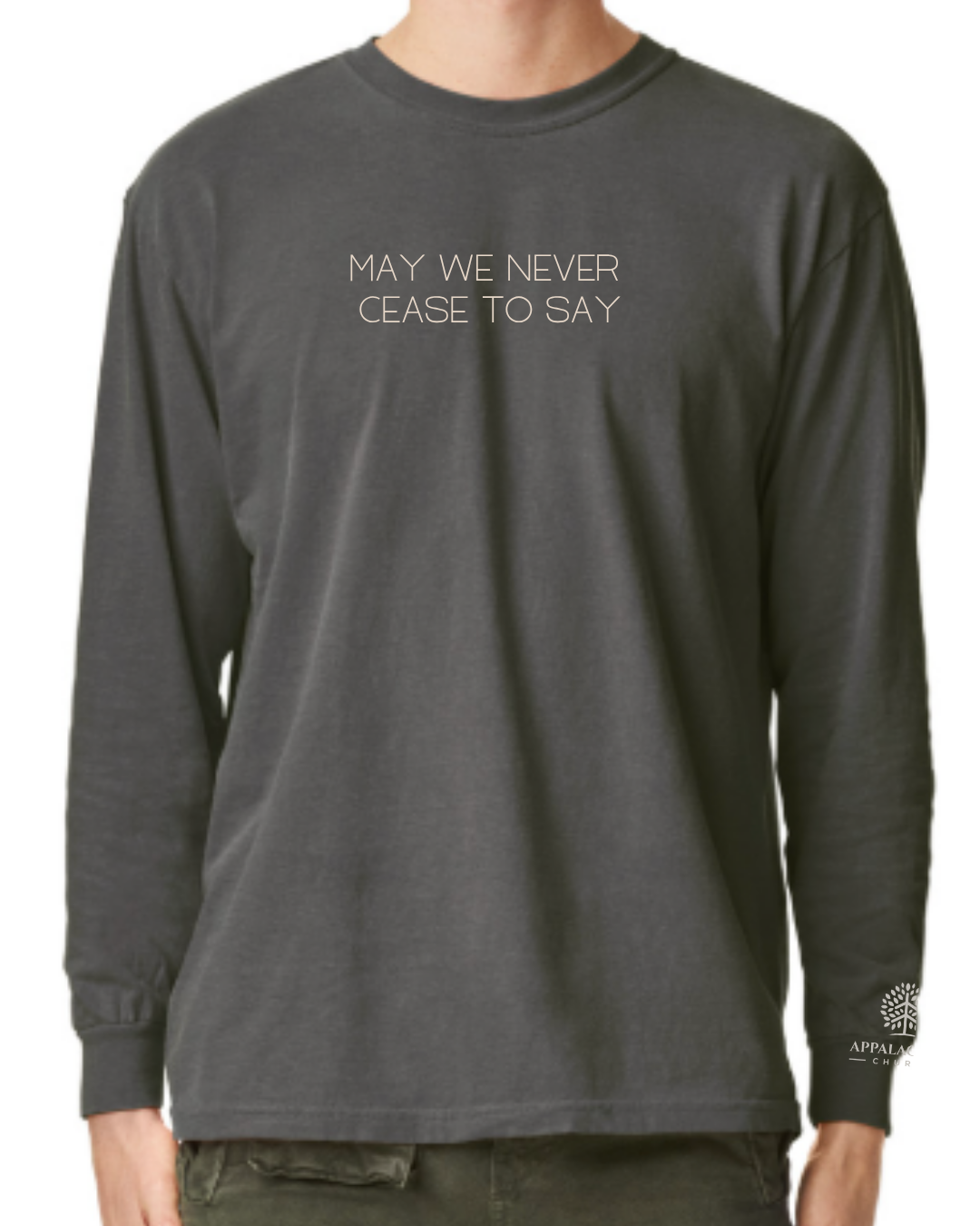 Holy Holy Holy Comfort Colors Long Sleeve