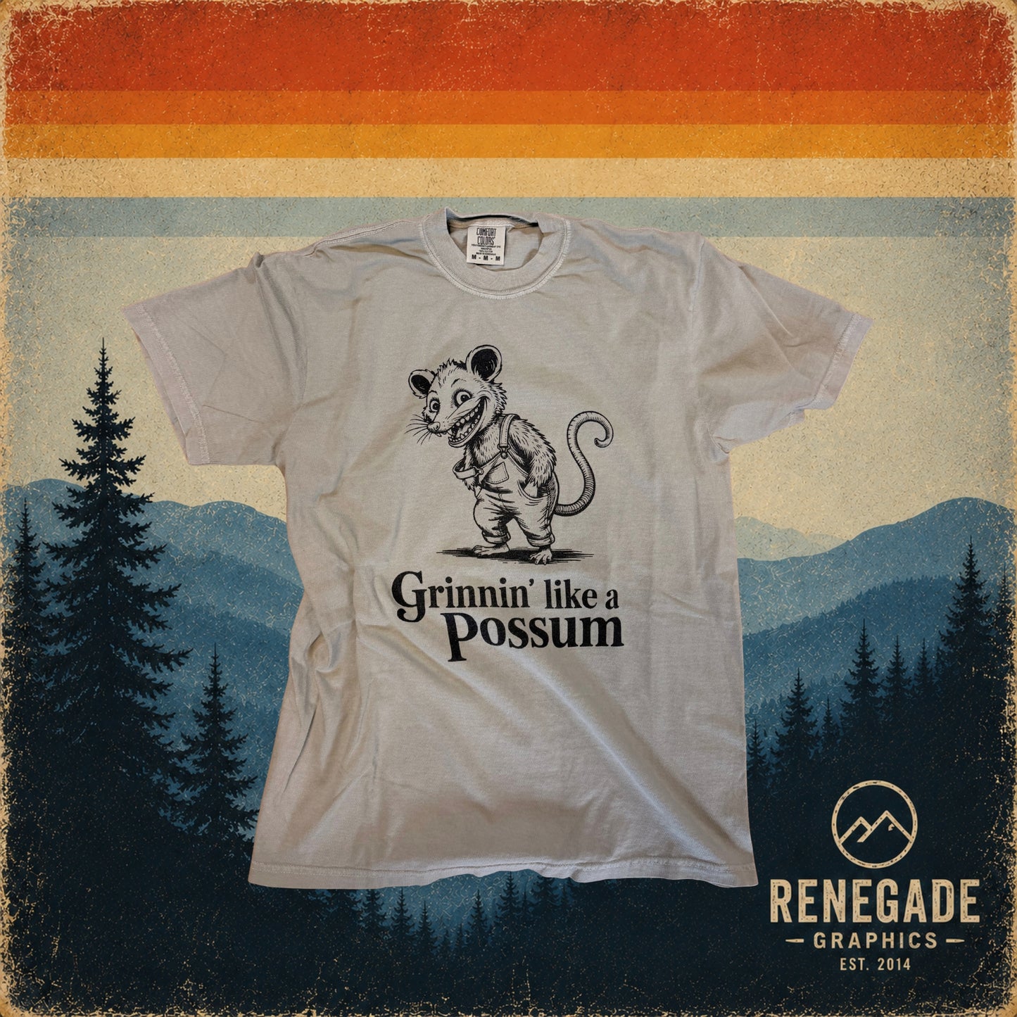 Grinnin like a Possum | Short Sleeve