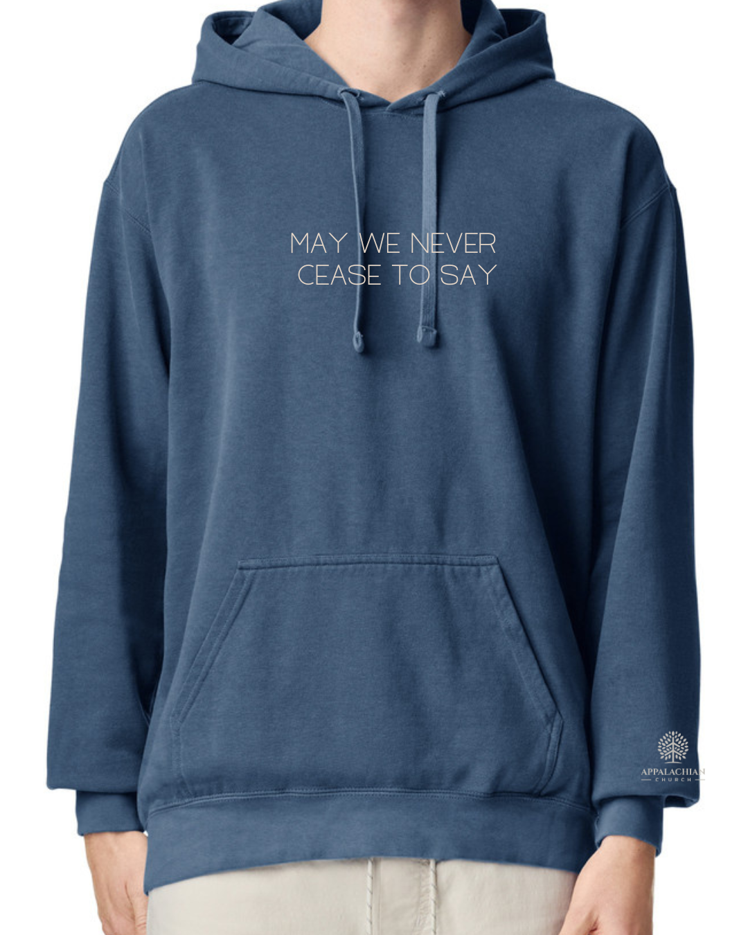 Holy Holy Holy Comfort Colors Hoodie
