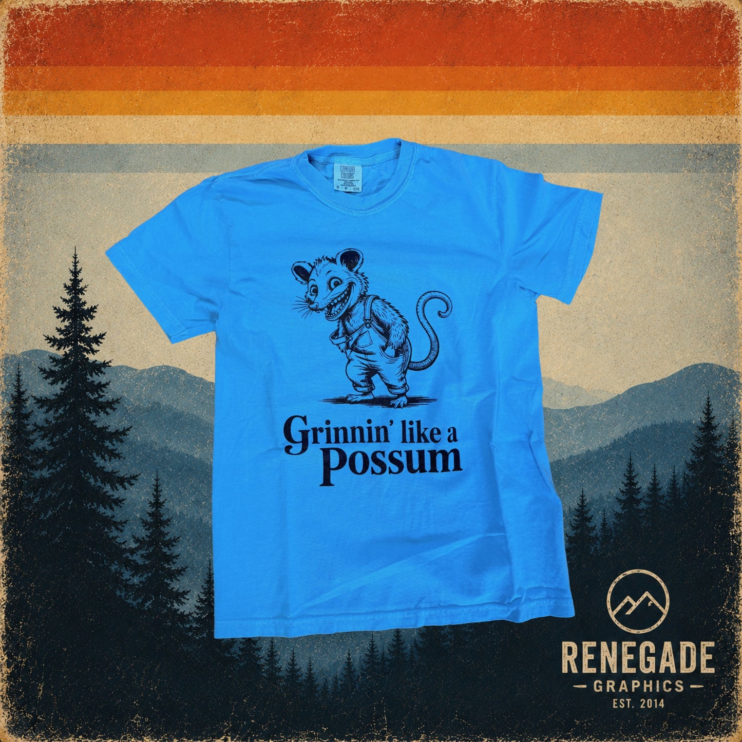 Grinnin like a Possum | Short Sleeve