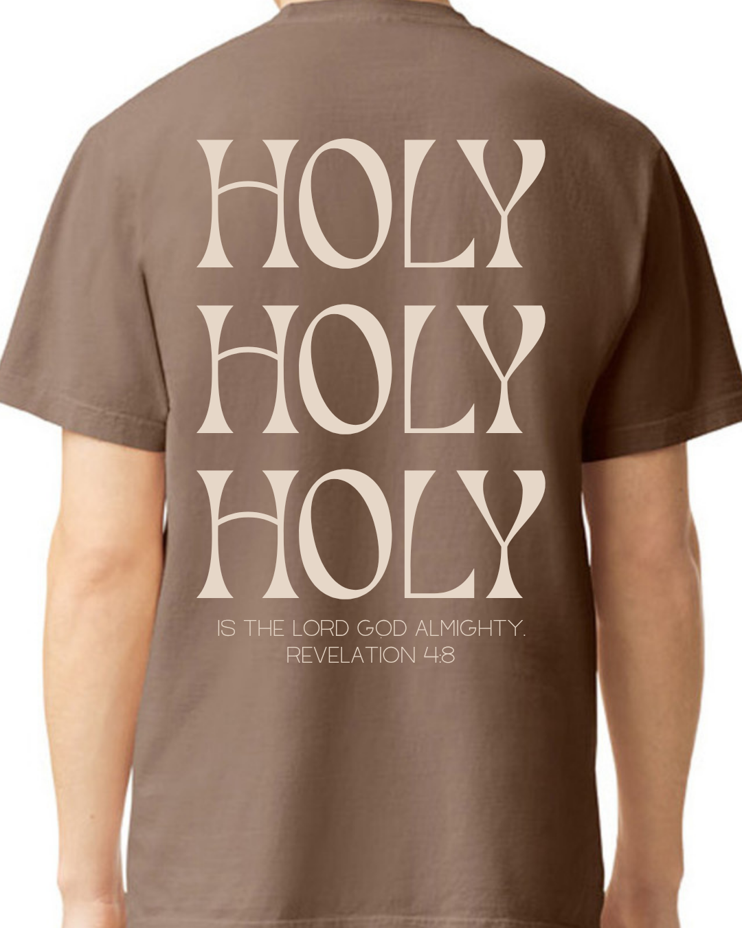 Holy Holy Holy Comfort Colors Short Sleeve