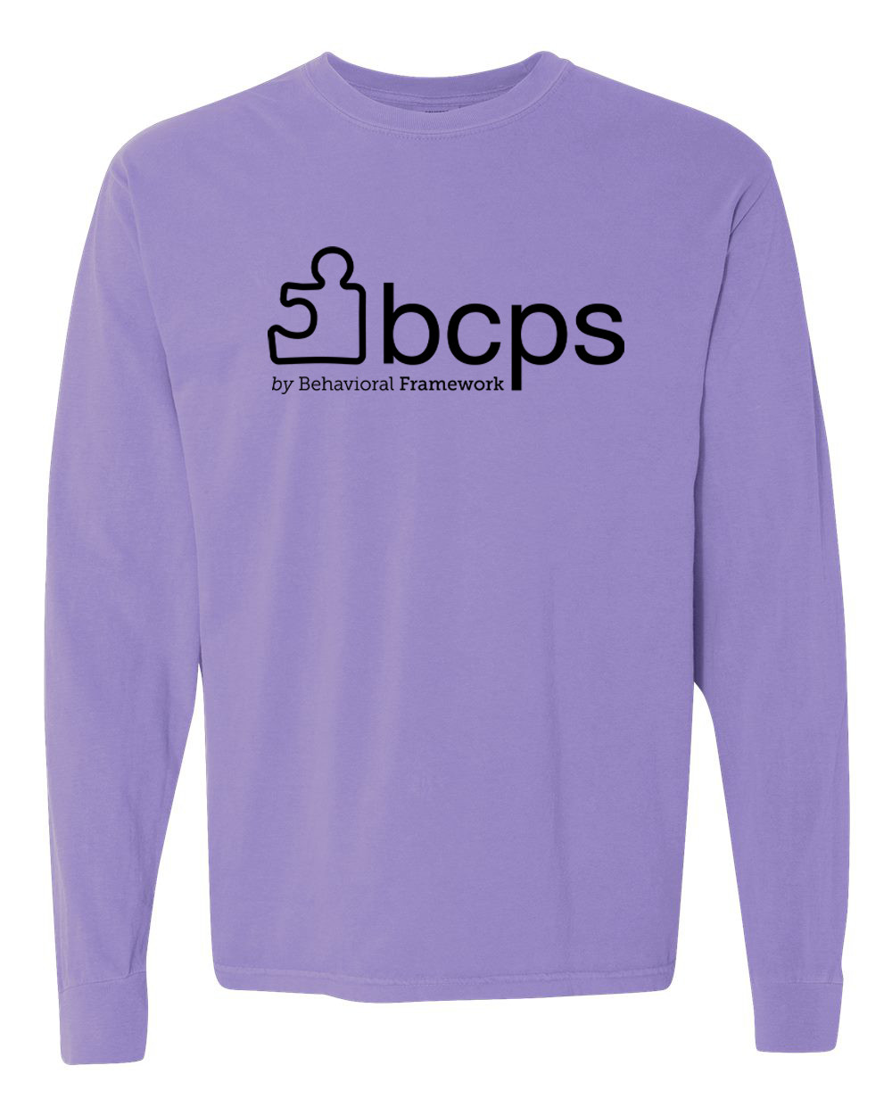 Comfort Colors Long Sleeve - BCPS Logo