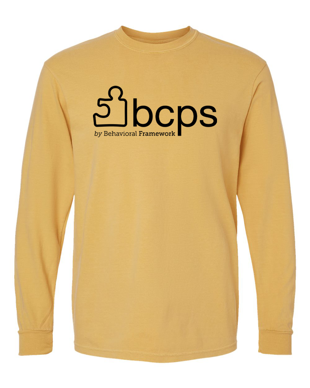 Comfort Colors Long Sleeve - BCPS Logo