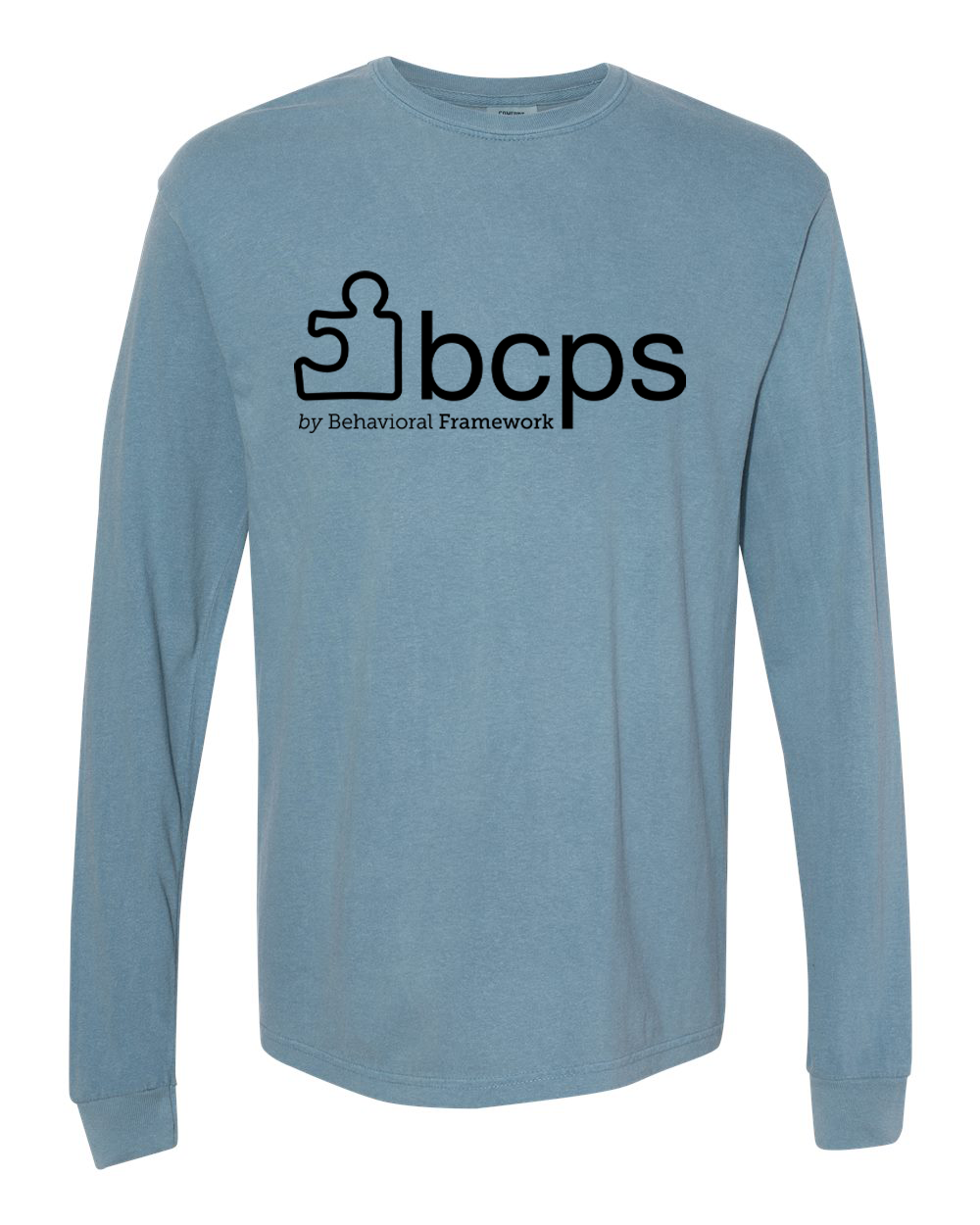 Comfort Colors Long Sleeve - BCPS Logo