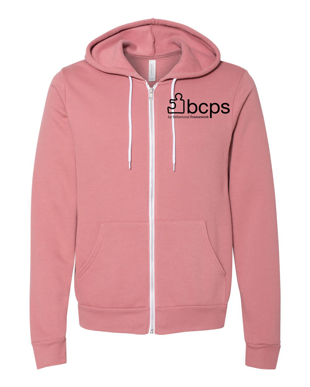 BCPS Full Zip Hoodie | Bella Canvas Triblend