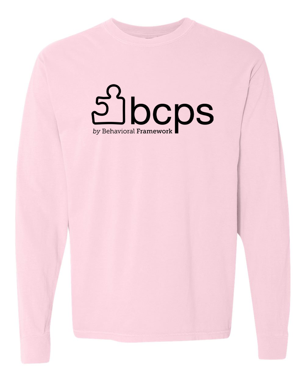 Comfort Colors Long Sleeve - BCPS Logo