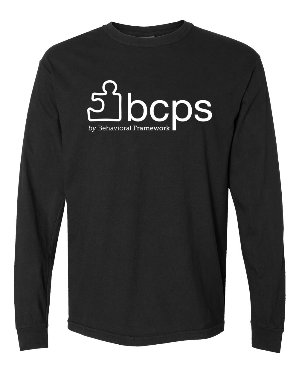 Comfort Colors Long Sleeve - BCPS Logo