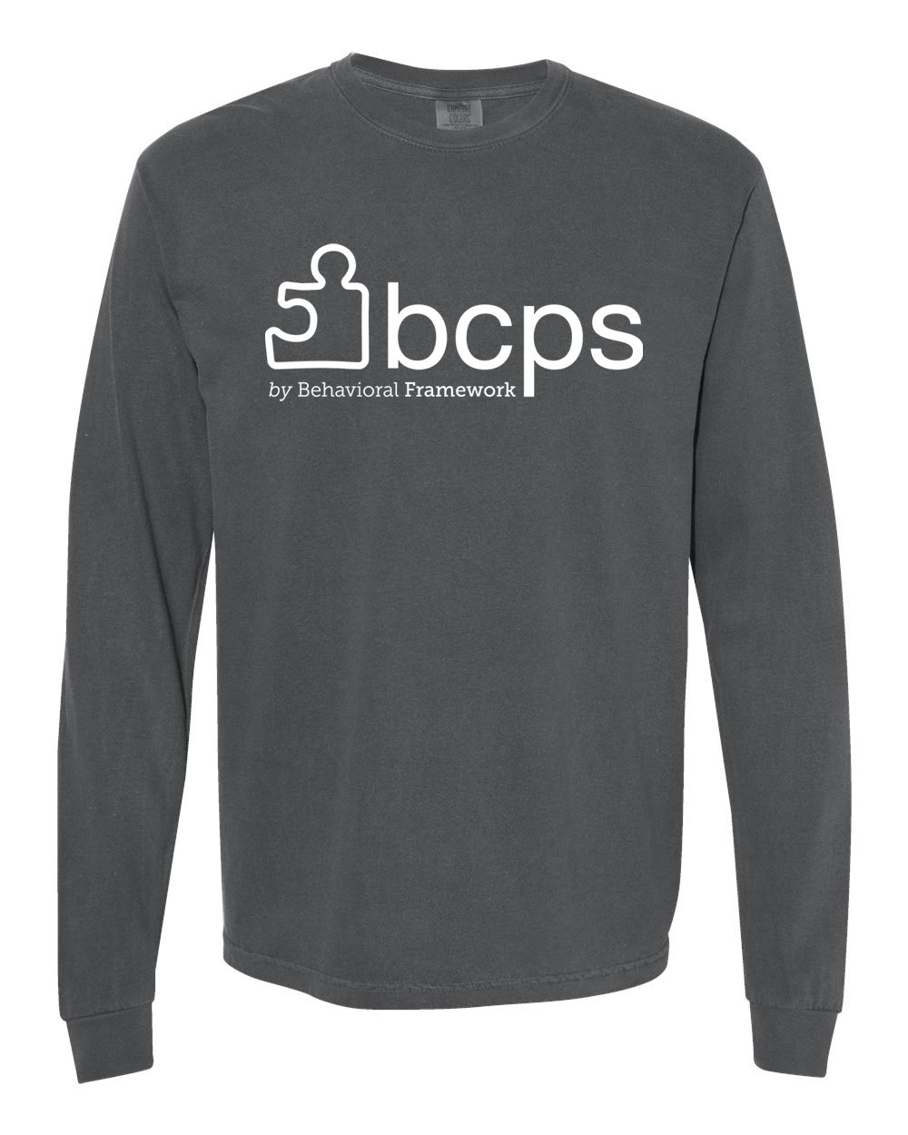 Comfort Colors Long Sleeve - BCPS Logo