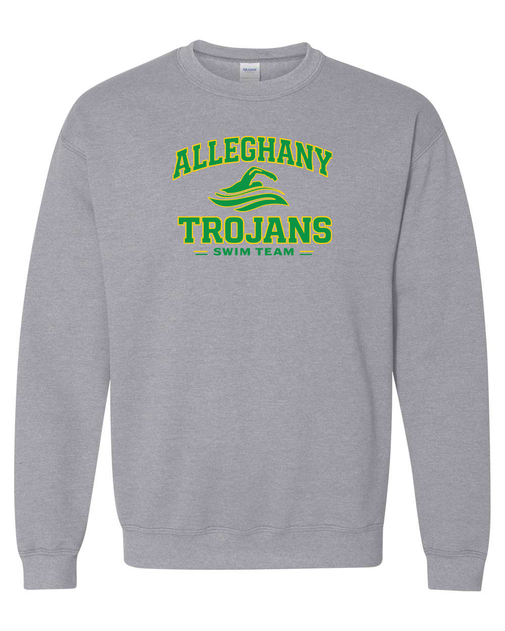 Trojan Swimming Crewneck / 1