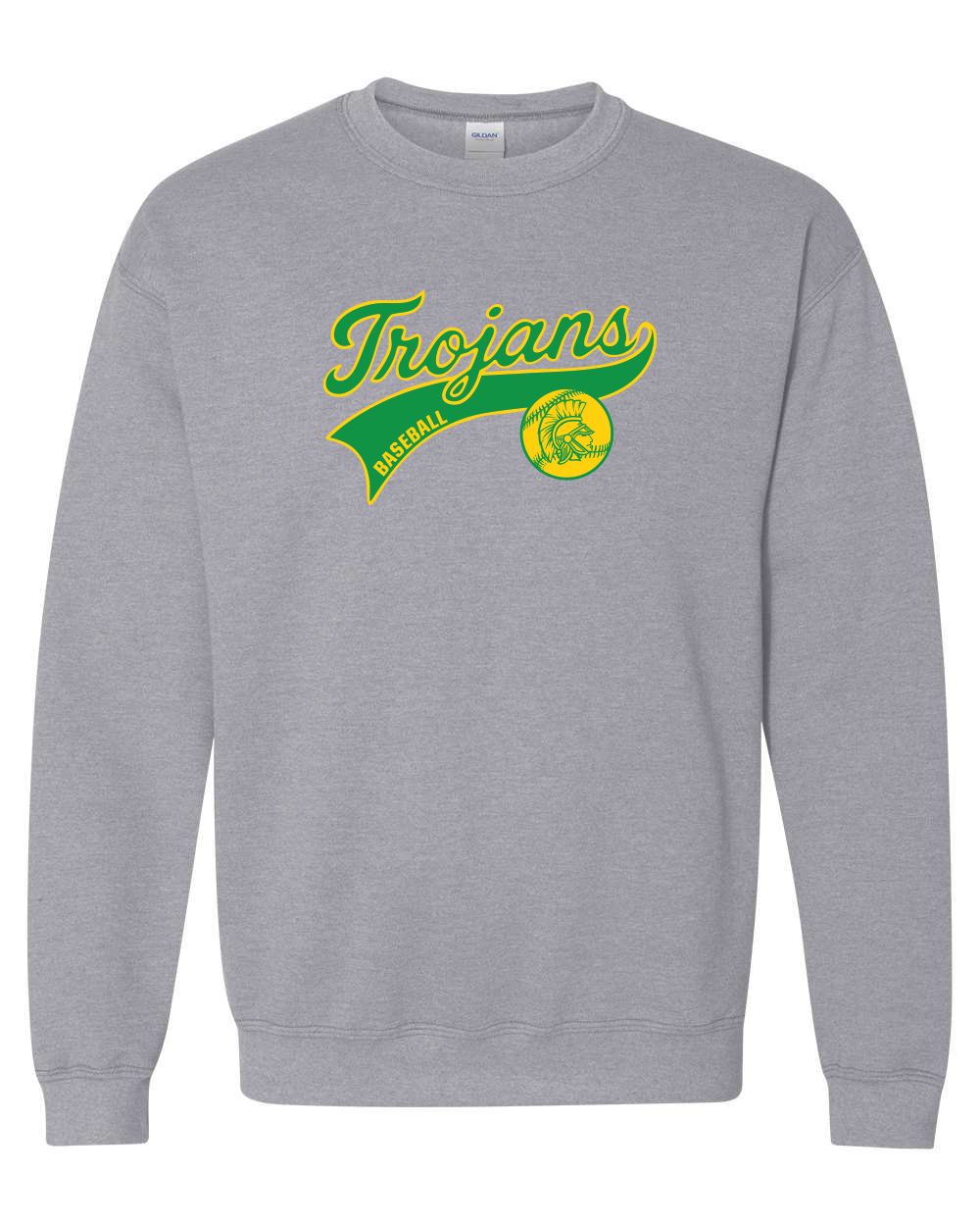 Trojans Baseball Crewneck / 1
