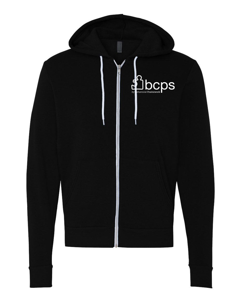 BCPS Full Zip Hoodie | Bella Canvas Triblend