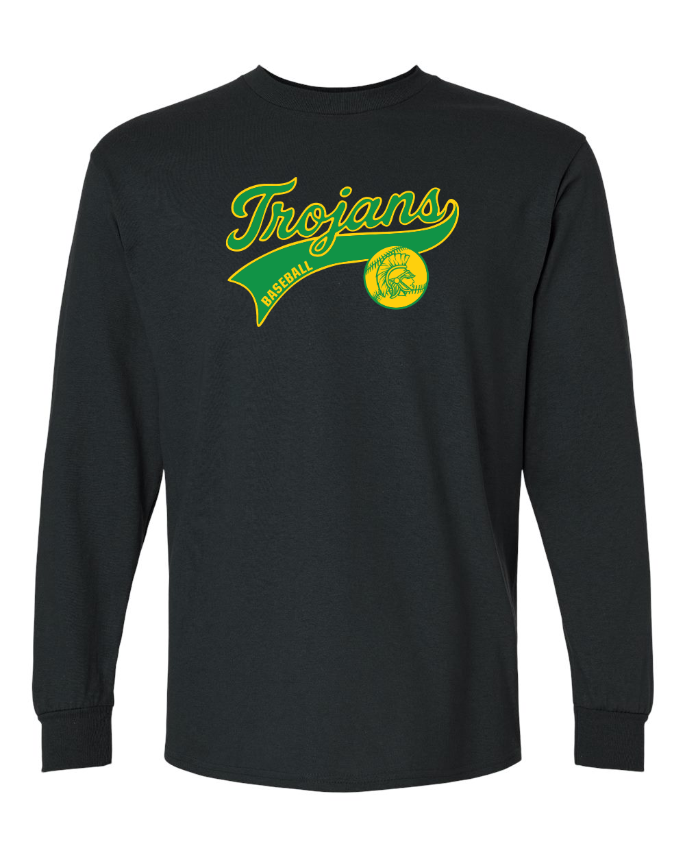 Trojans Baseball Long Sleeve / 1