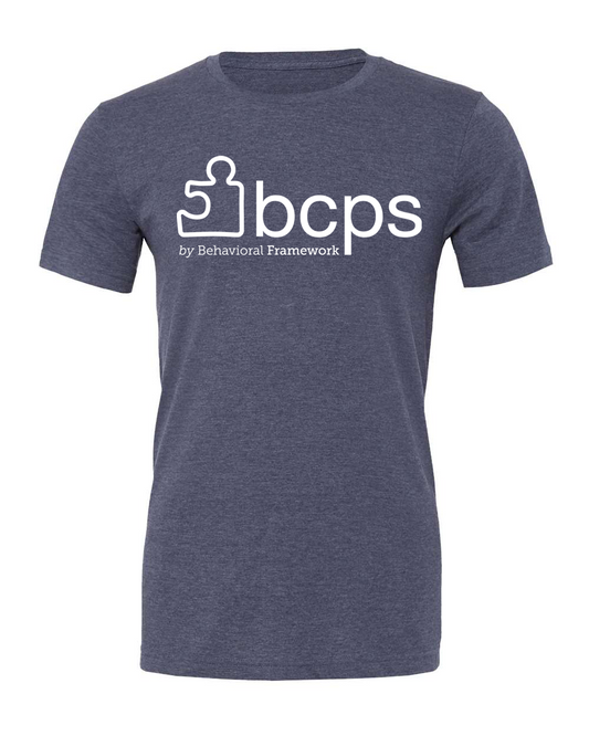 BCPS Short Sleeve - Heather Navy