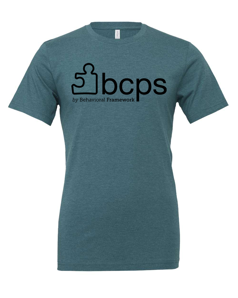 BCPS Short Sleeve - Heather Teal