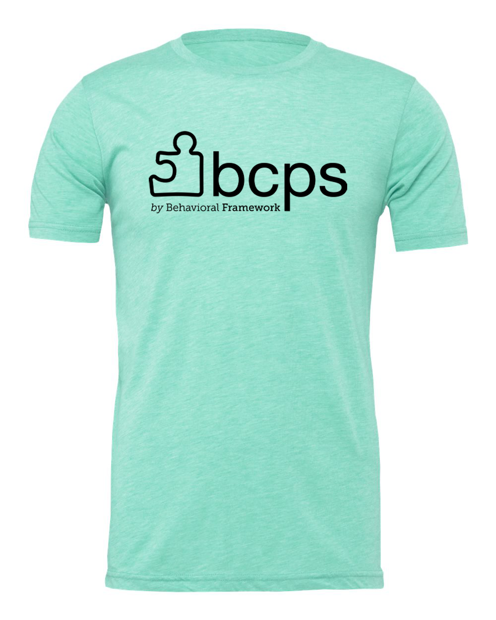 BCPS Short Sleeve - Heather Mint