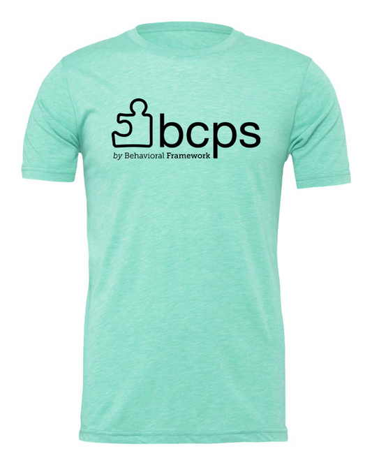 BCPS Short Sleeve - Heather Mint