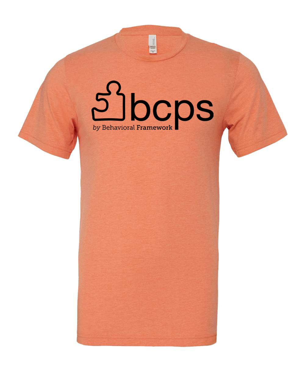 BCPS Short Sleeve - Heather Orange