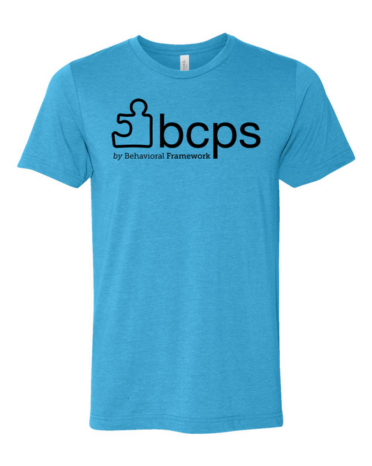 BCPS Short Sleeve - Heather Aqua