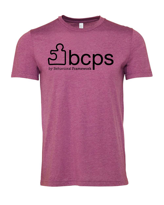 BCPS Short Sleeve - Heather Magenta