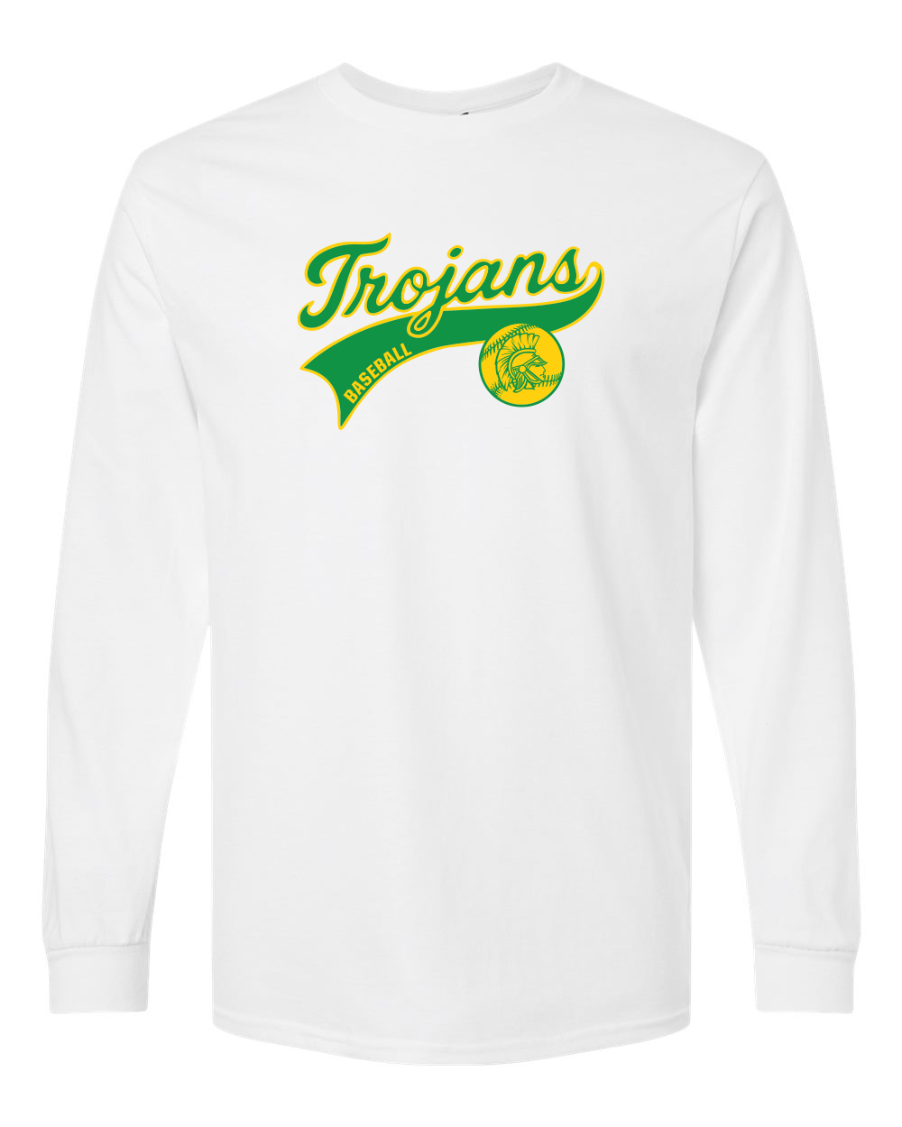 Trojans Baseball Long Sleeve / 1