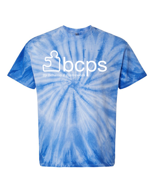 BCPS | Blue Tie Dye Short Sleeve