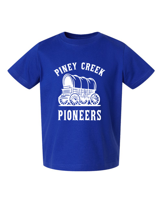 Pioneer Short Sleeve Toddler - Wagon Design