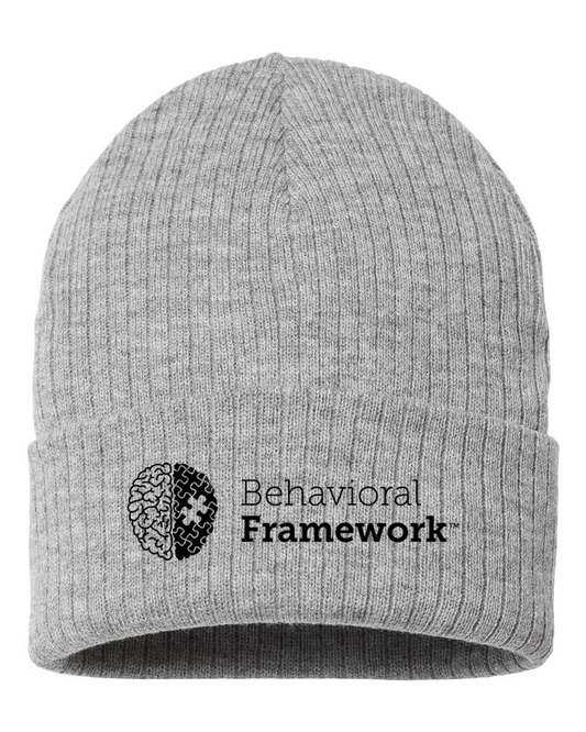 Rib Cuffed Beanie - BF Logo