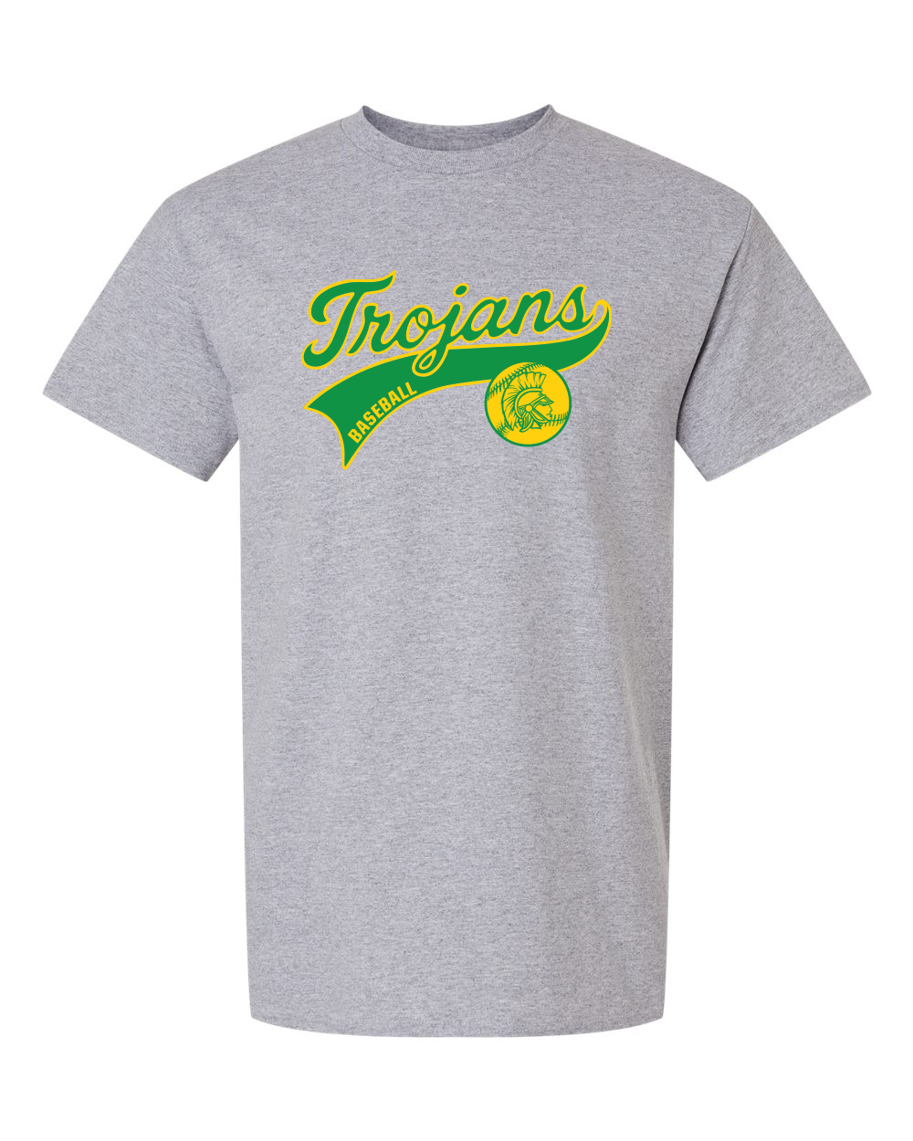 Trojans Baseball Short Sleeve / 1