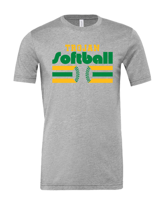 Trojans Softball Short Sleeve / 1