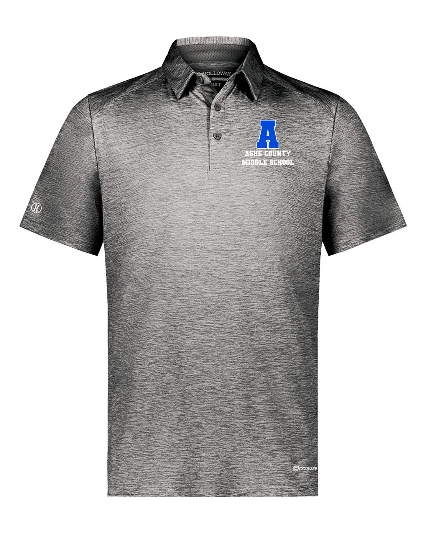 Holloway Mens Electrify Cool Core Polo - LETTERMAN