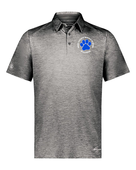 Holloway Mens Electrify Cool Core Polo - Paw Print