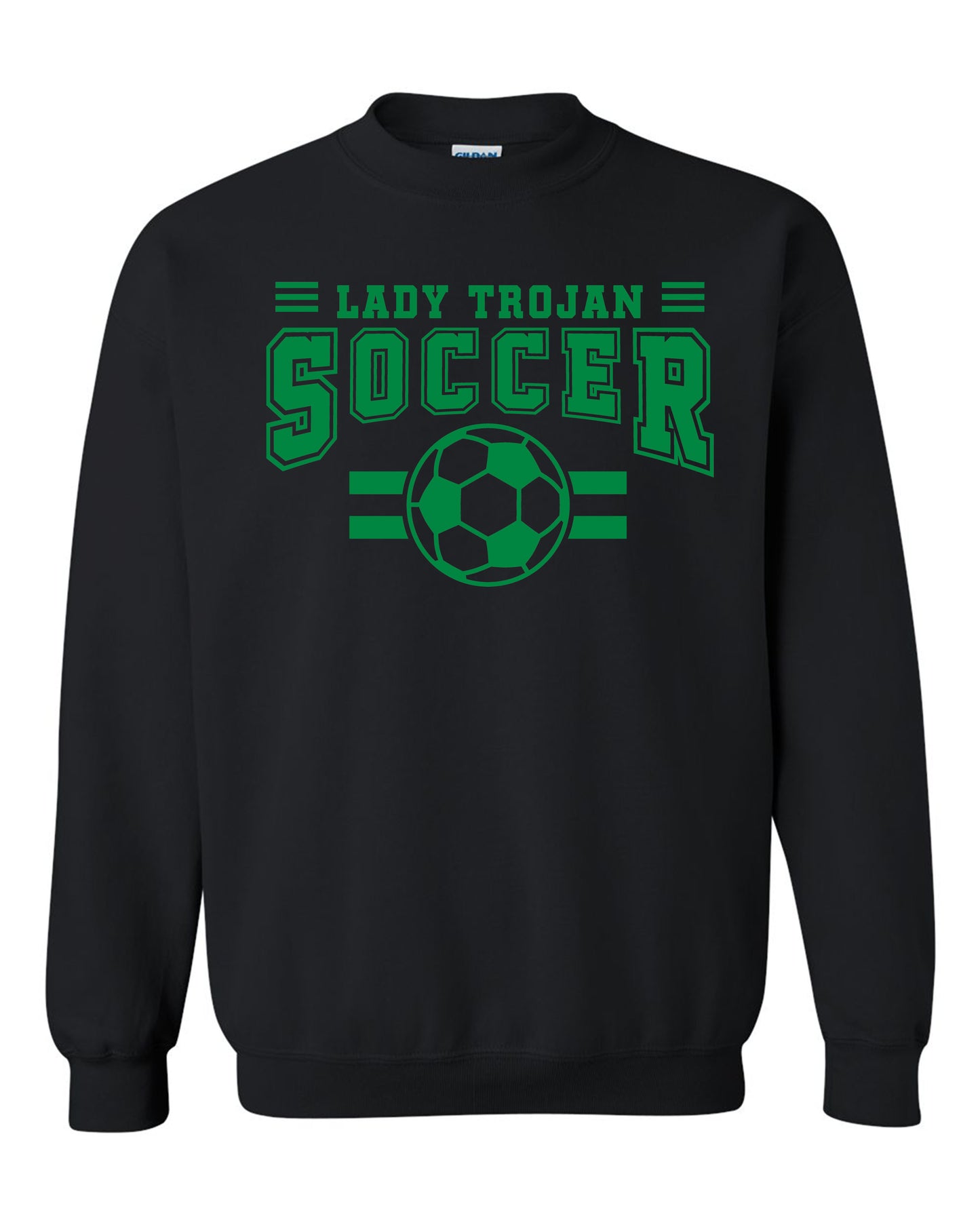 Lady Trojan Soccer Crewneck / 1