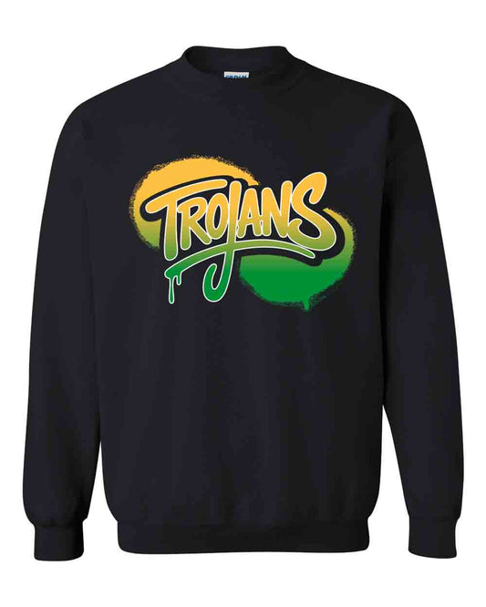 Trojans Graffiti Crewneck