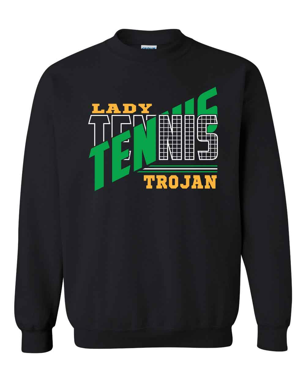 Lady Trojan Tennis Crewneck
