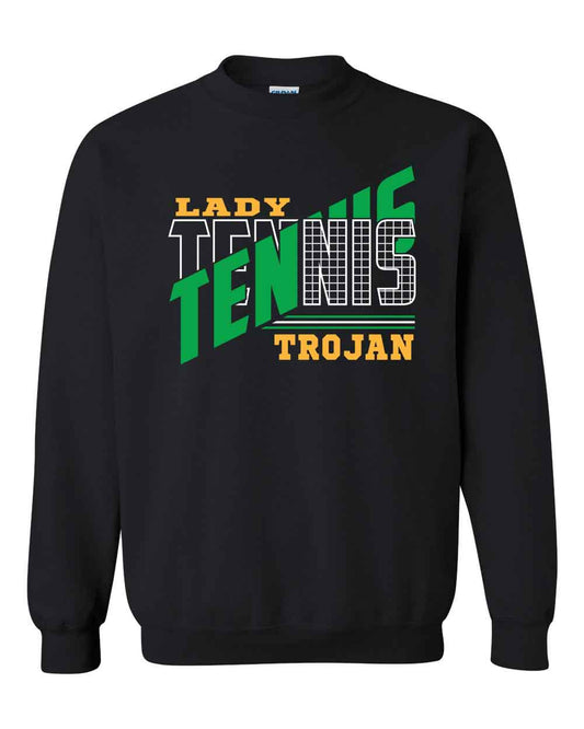 Lady Trojan Tennis Crewneck