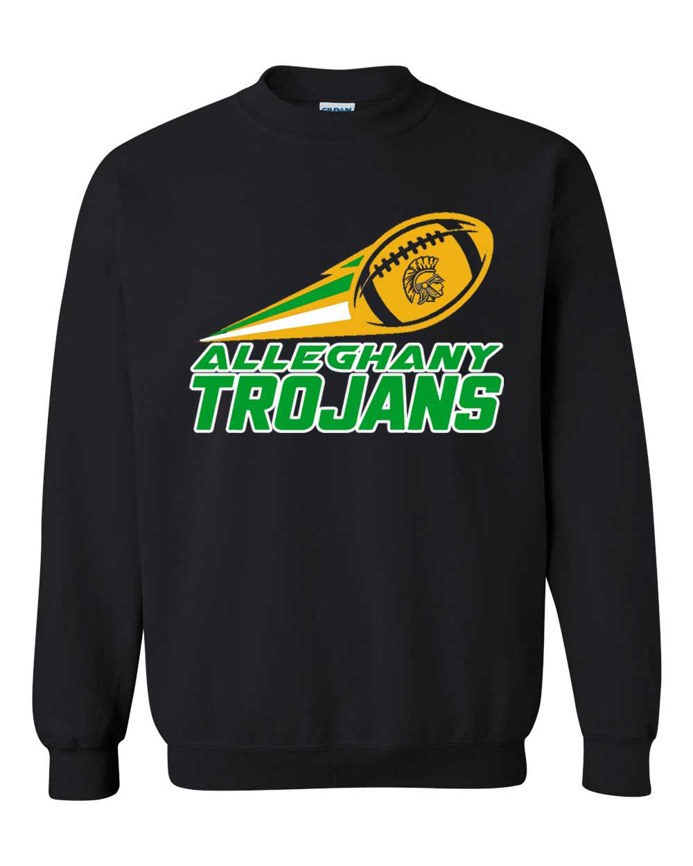 Trojan Football Crewneck / Design 4