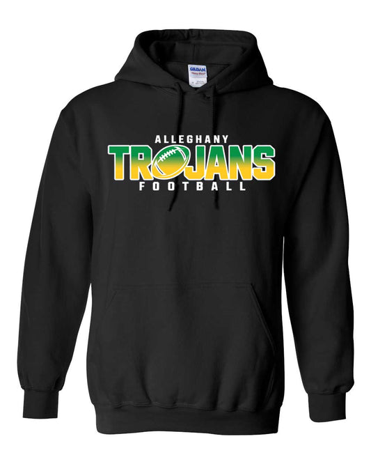 Trojan Football Hoodie / Design 1