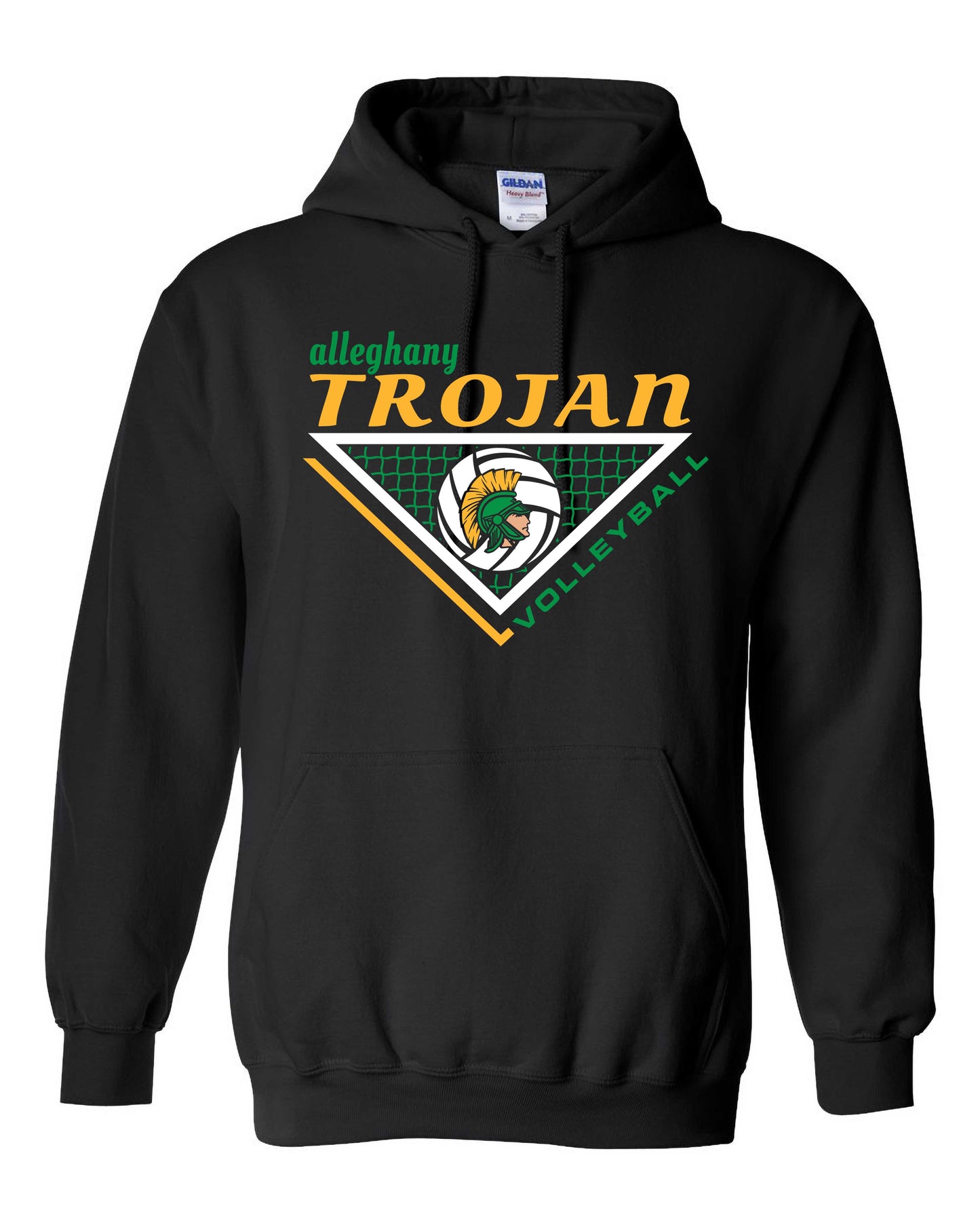 Trojan Volleyball Hoodie / Design 2