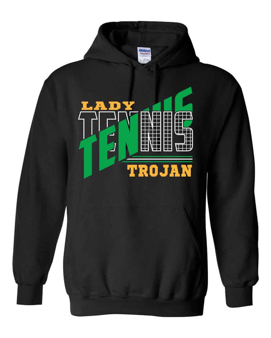Lady Trojan Tennis Hoodie